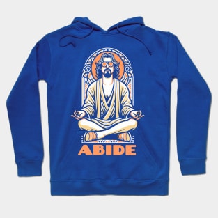 Zen Mindful Dude Lebowski Meditation Retro Hoodie